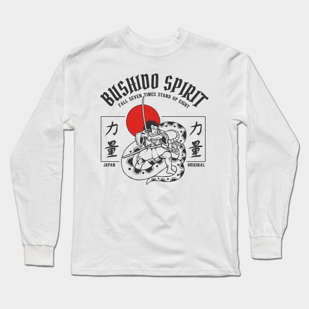 Samurai Bushido Spirit Ronin Japanese | Japan Seppuku Long Sleeve T-Shirt by MrWatanabe